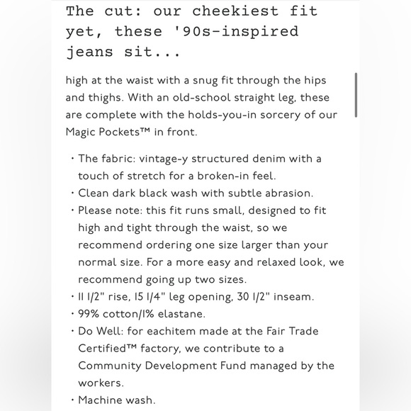 Madewell 90s Straight Leg Jean - Picture 9 of 9